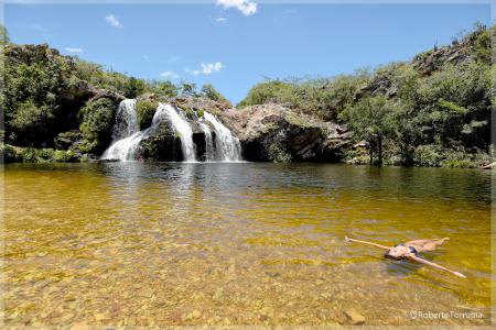 Cachoeira do Filó, São João Batista do Glória MG, Região da Serra da Canastra - foto: Roberto Torrubia